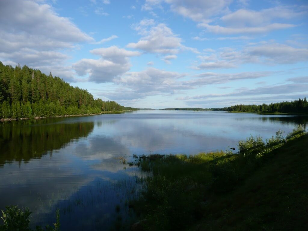 finské jezero