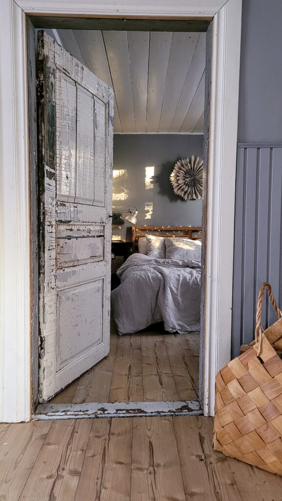 ložnice ve skandinávském stylu