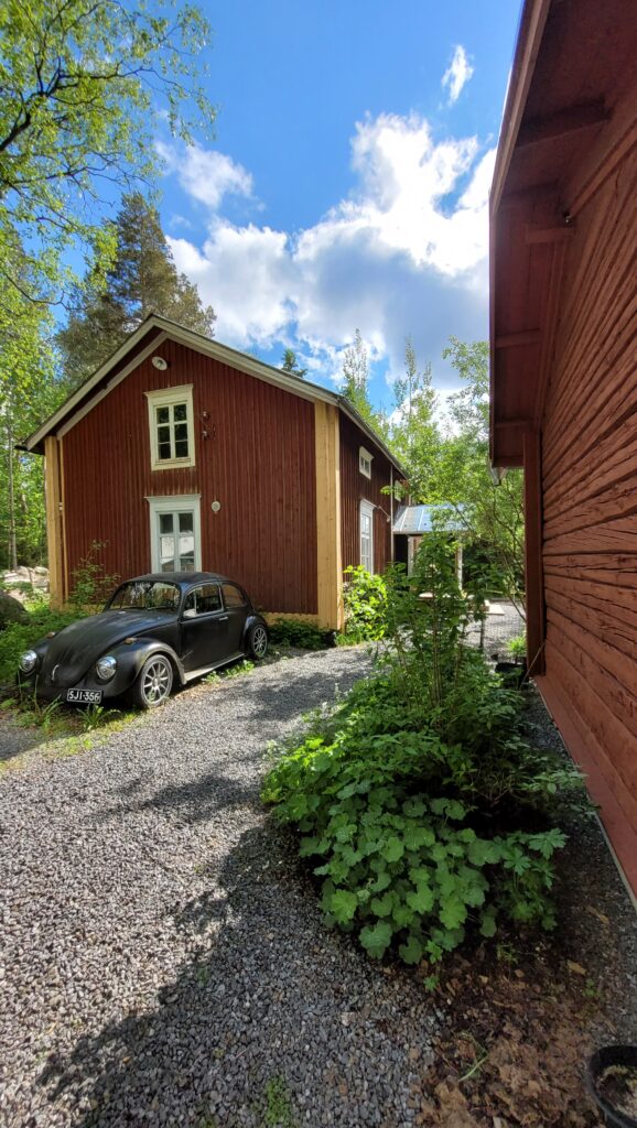 finský srubový dům