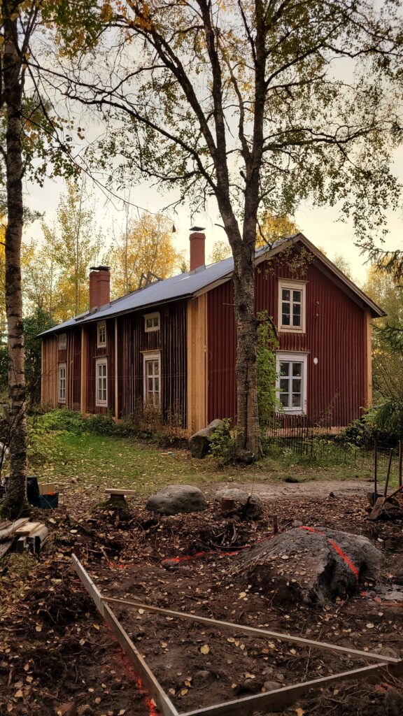 finská dřevostavba
