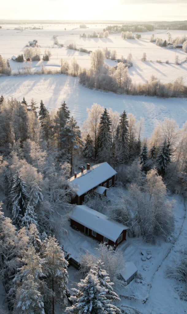 zimní Finsko