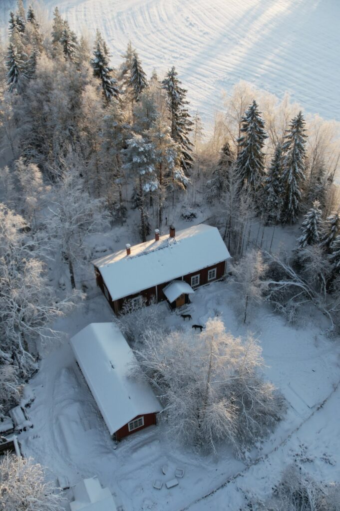 Finsko v zimě