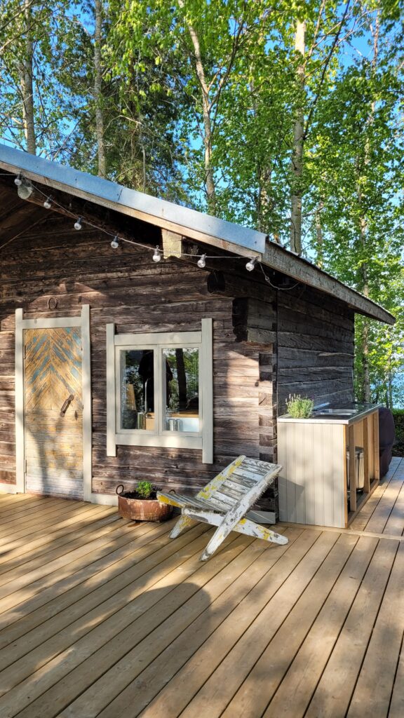renovace dřevěné chaty