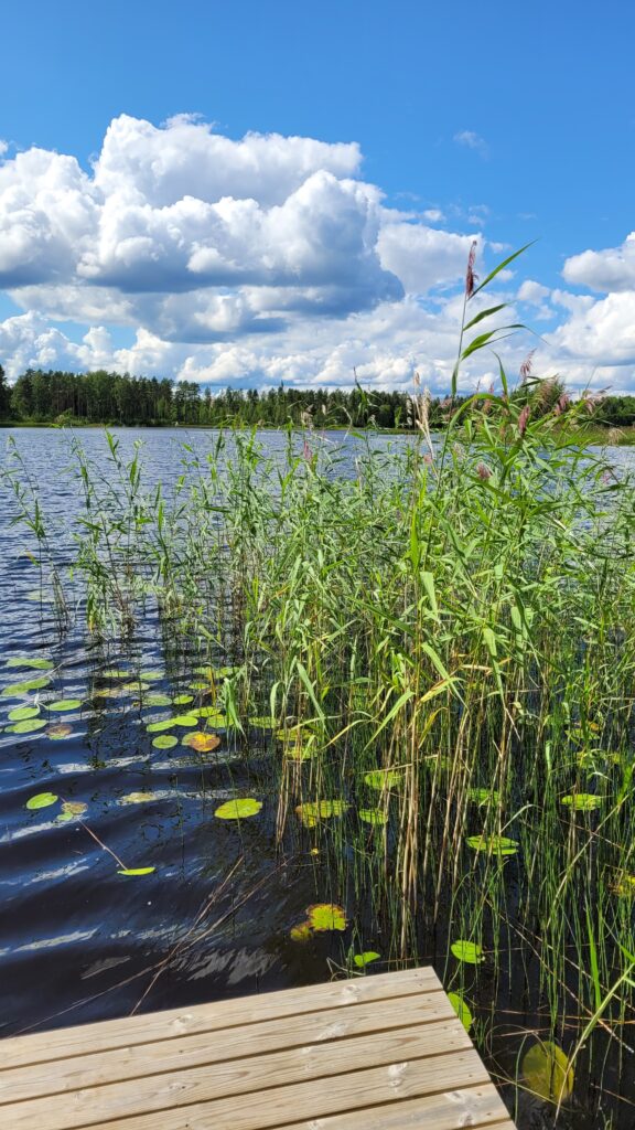 finské jezero