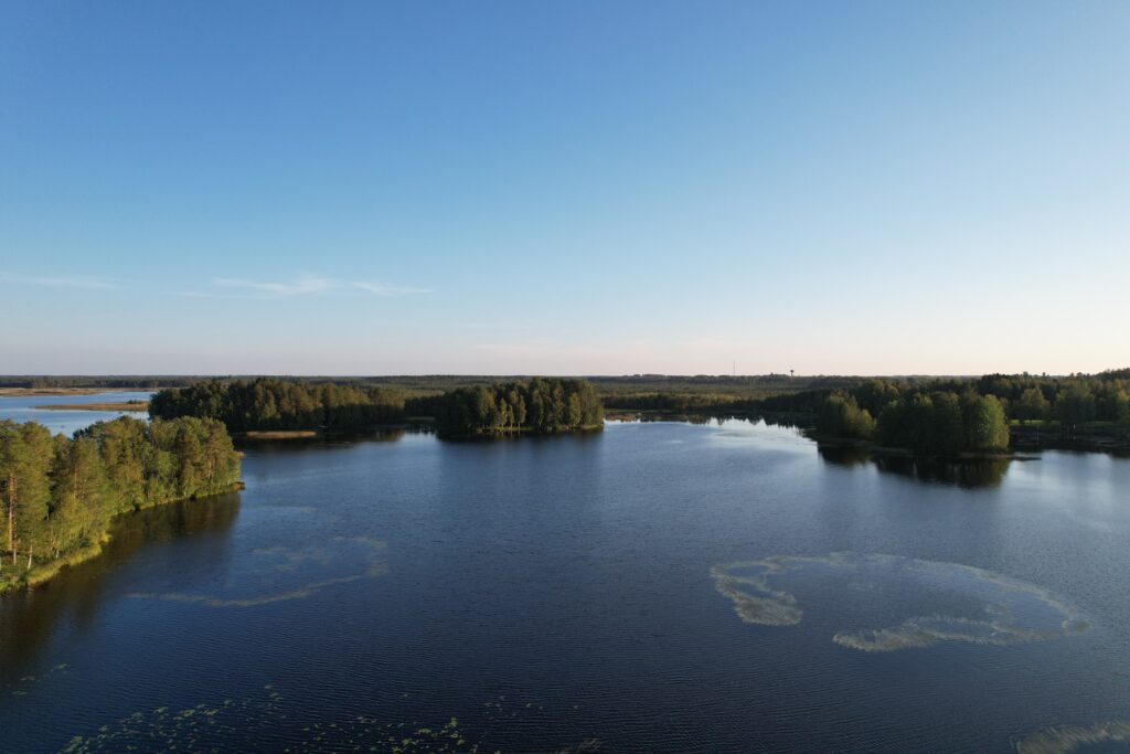 finská jezera