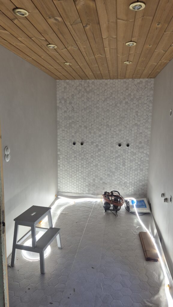 mikrocement na stěnách