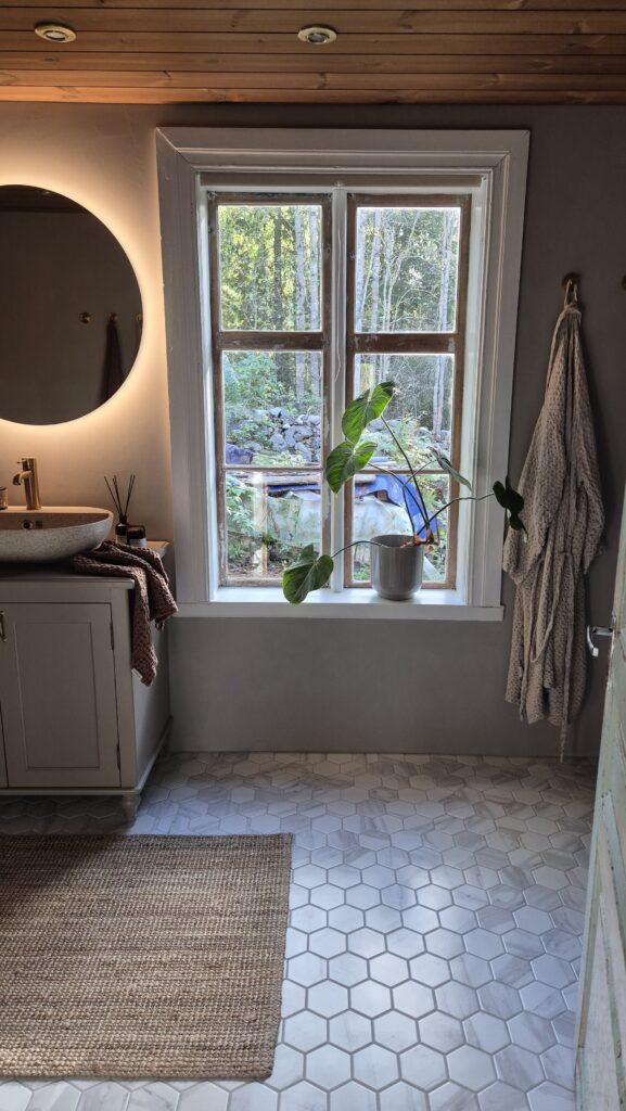 rekonstrukce koupelny v roubence