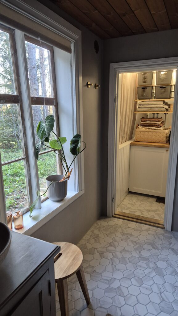 prádelna v malém prostoru