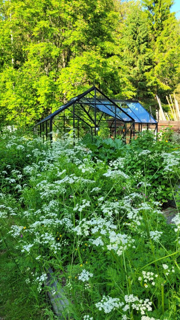 skleník klenot zahrady