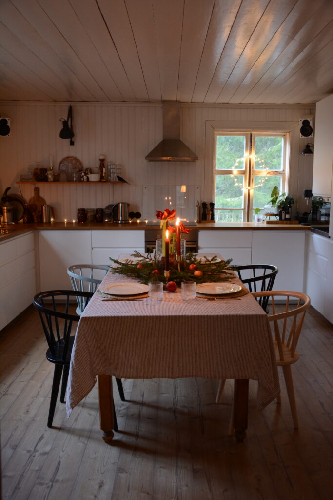 vánoční prostření